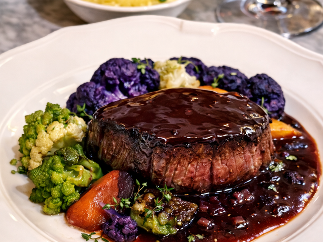 Rocaille - Bistrot, terrasse, vins Filet Chateaubriand sauce bordelaise (Suggestion)