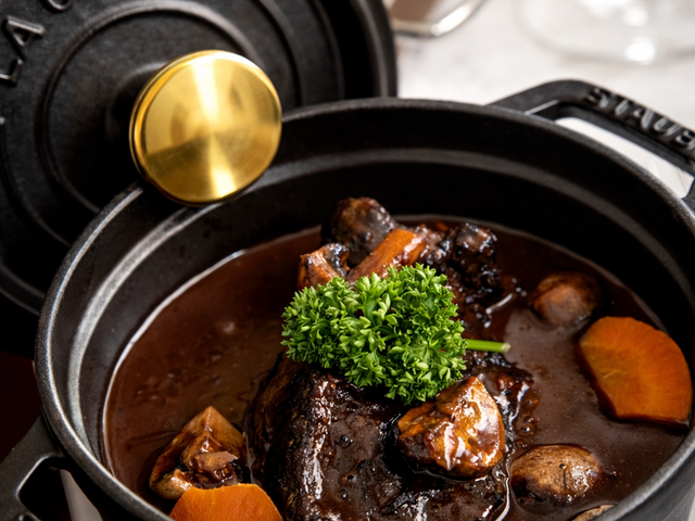 Rocaille - Bistrot, terrasse, vins Joue Boeuf Cocotte