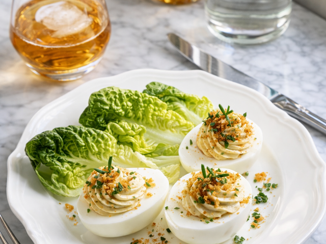 Rocaille - Bistrot, terrasse, vins Oeufs mayo Lunch menu